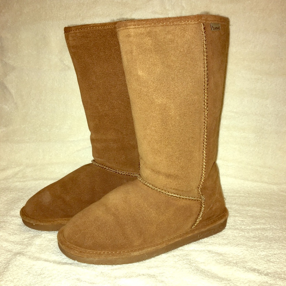 Bear Paw Dark Beige High Boots